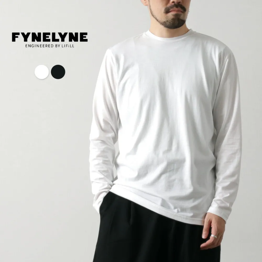 FYNELYNE ENGINEERED BY LIFILL T-Shirts^/ Cottony Long Sleeve Crew Neck T-Shirt