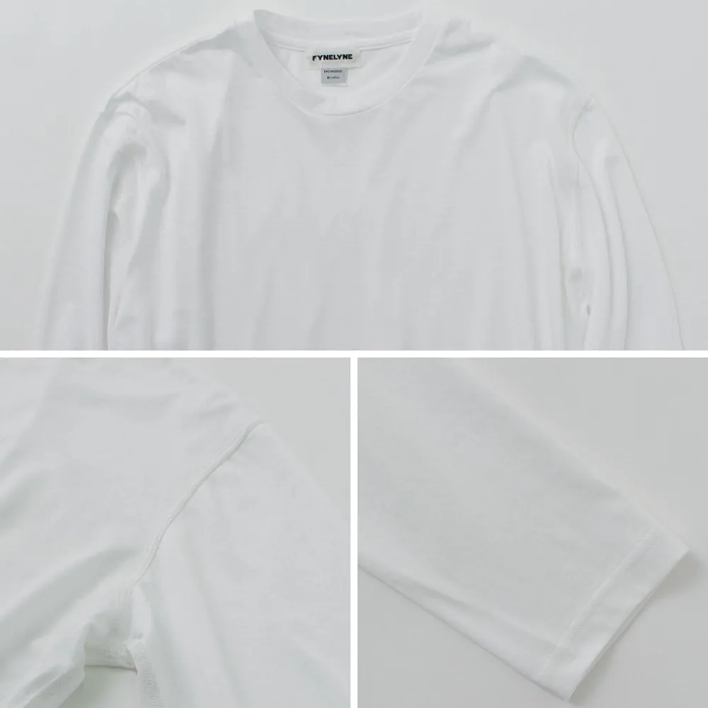 FYNELYNE ENGINEERED BY LIFILL T-Shirts^/ Cottony Long Sleeve Crew Neck T-Shirt