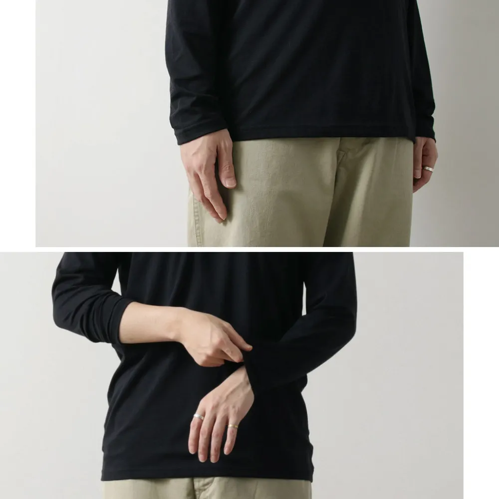 FYNELYNE ENGINEERED BY LIFILL T-Shirts^/ Cottony Long Sleeve Crew Neck T-Shirt