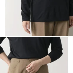 FYNELYNE ENGINEERED BY LIFILL T-Shirts^/ Cotton Long Sleeve Mock Neck T-Shirt