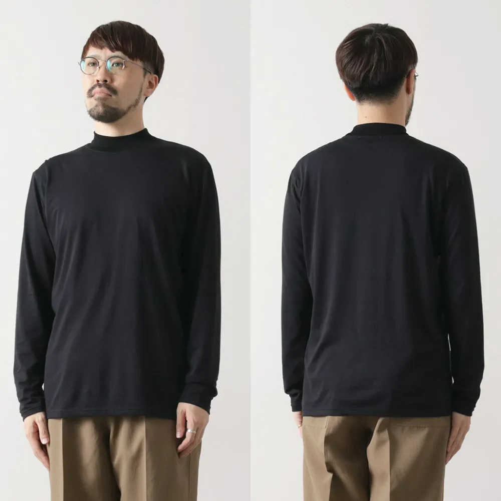 FYNELYNE ENGINEERED BY LIFILL T-Shirts^/ Cotton Long Sleeve Mock Neck T-Shirt