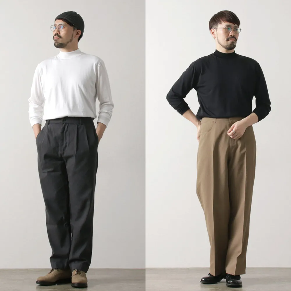 FYNELYNE ENGINEERED BY LIFILL T-Shirts^/ Cotton Long Sleeve Mock Neck T-Shirt
