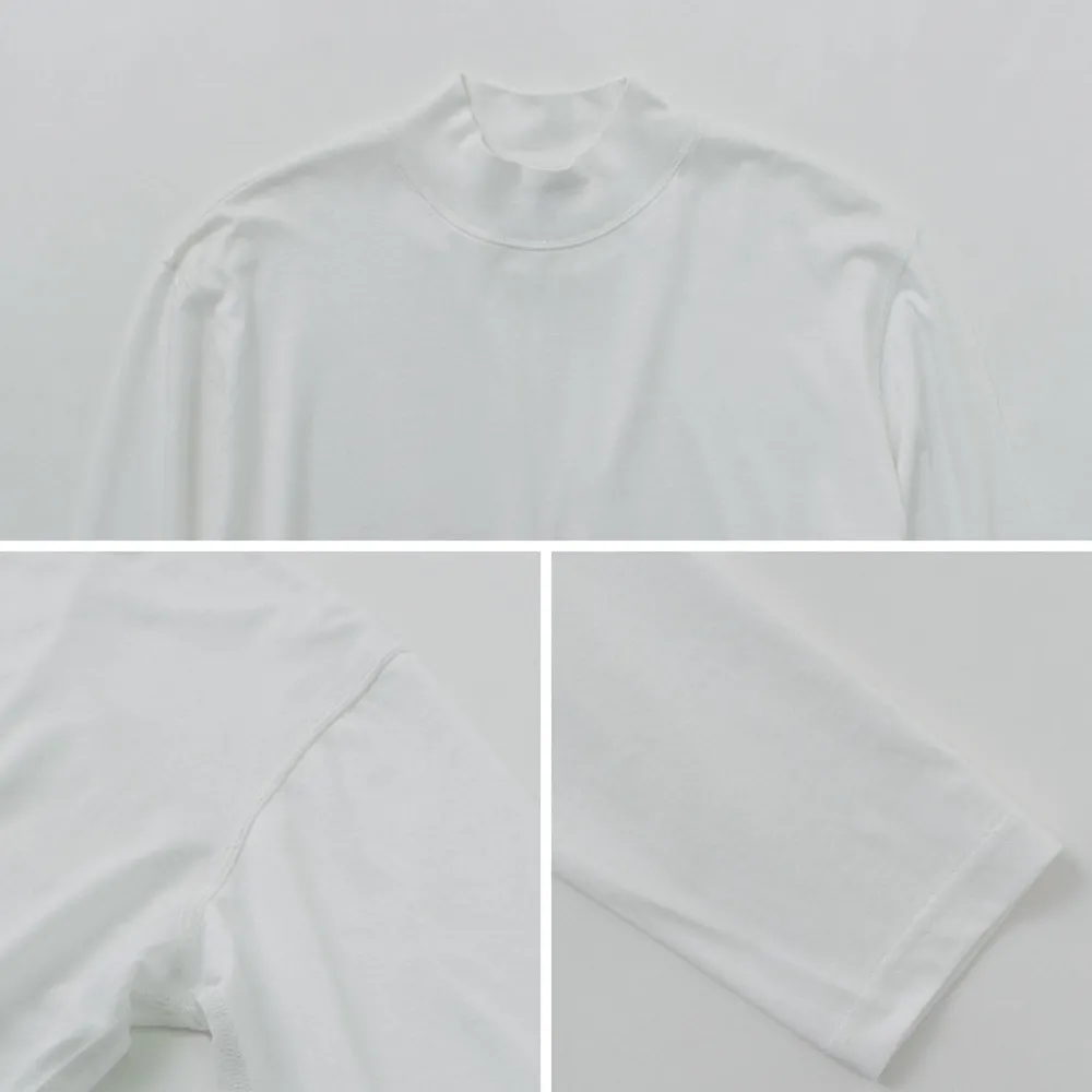 FYNELYNE ENGINEERED BY LIFILL T-Shirts^/ Cotton Long Sleeve Mock Neck T-Shirt