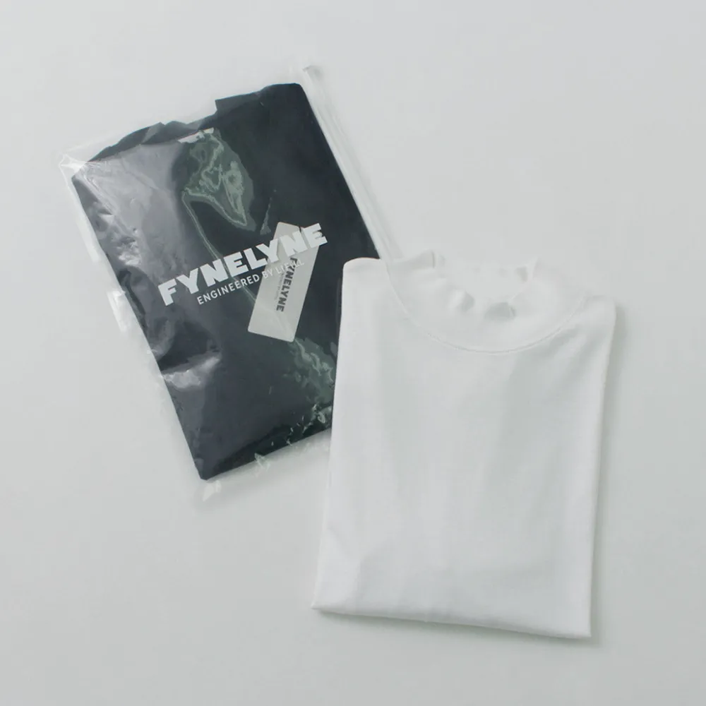 FYNELYNE ENGINEERED BY LIFILL T-Shirts^/ Cotton Long Sleeve Mock Neck T-Shirt