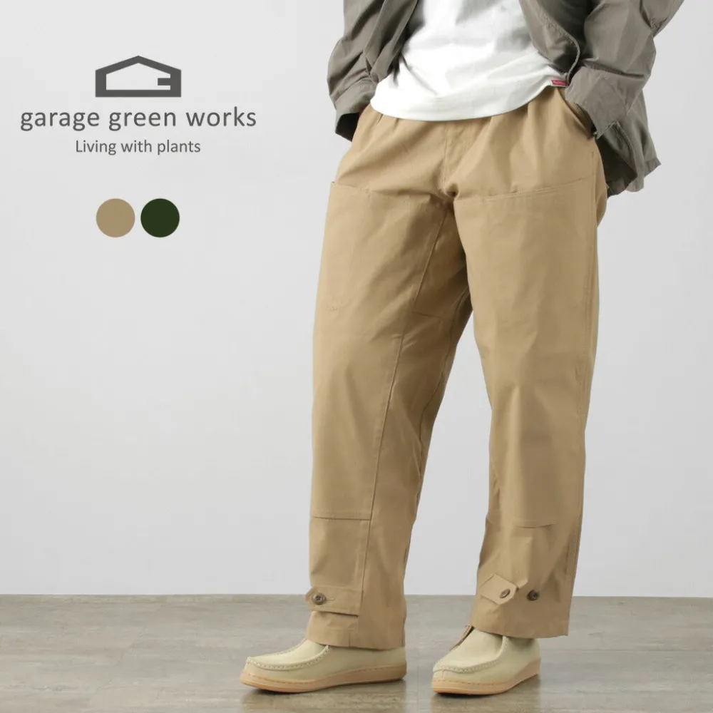 GARAGE GREEN WORKS Work Pants & Chinos^/ Double Knee 6 Pocket Pants
