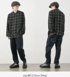GARAGE GREEN WORKS Jeans^/ Field 6 Pocket Denim Pants Danner Collaboration indigo