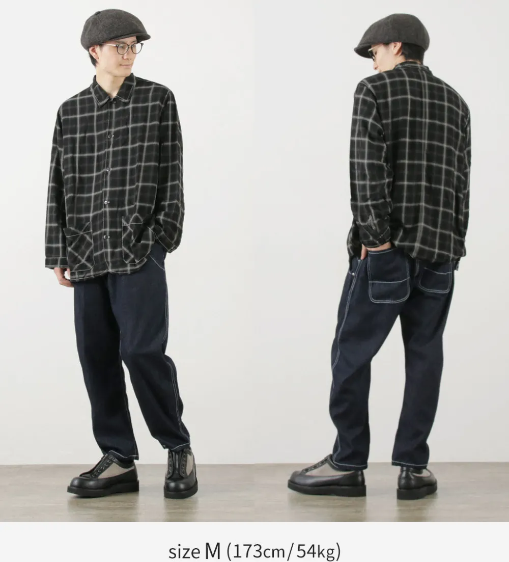 GARAGE GREEN WORKS Jeans^/ Field 6 Pocket Denim Pants Danner Collaboration indigo