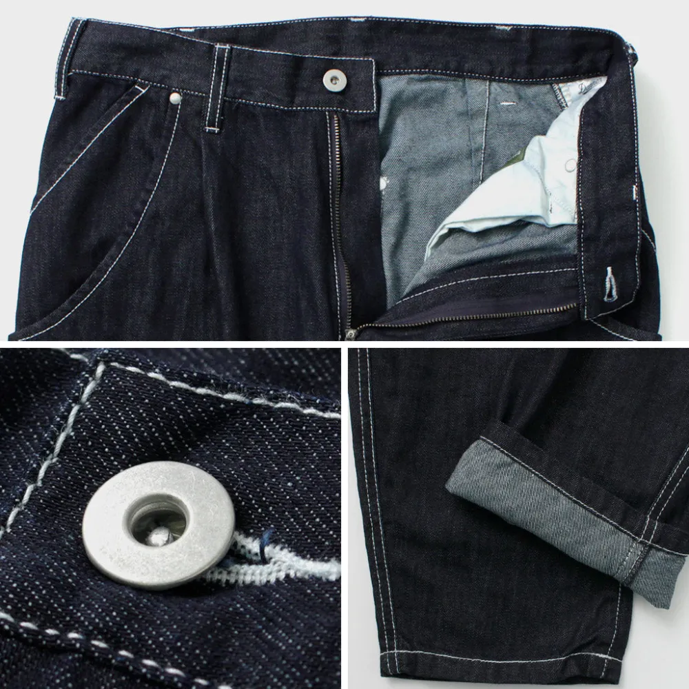 GARAGE GREEN WORKS Jeans^/ Field 6 Pocket Denim Pants Danner Collaboration indigo