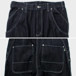 GARAGE GREEN WORKS Jeans^/ Field 6 Pocket Denim Pants Danner Collaboration indigo