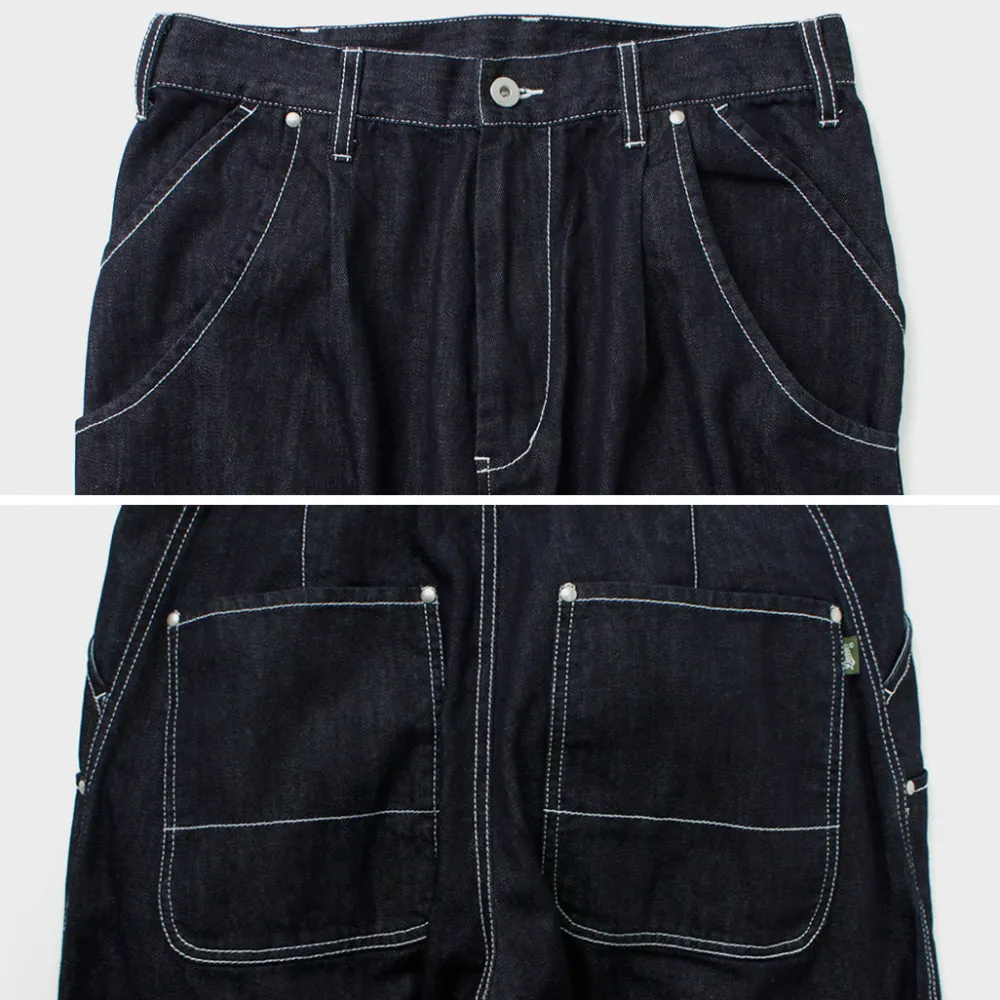 GARAGE GREEN WORKS Jeans^/ Field 6 Pocket Denim Pants Danner Collaboration indigo