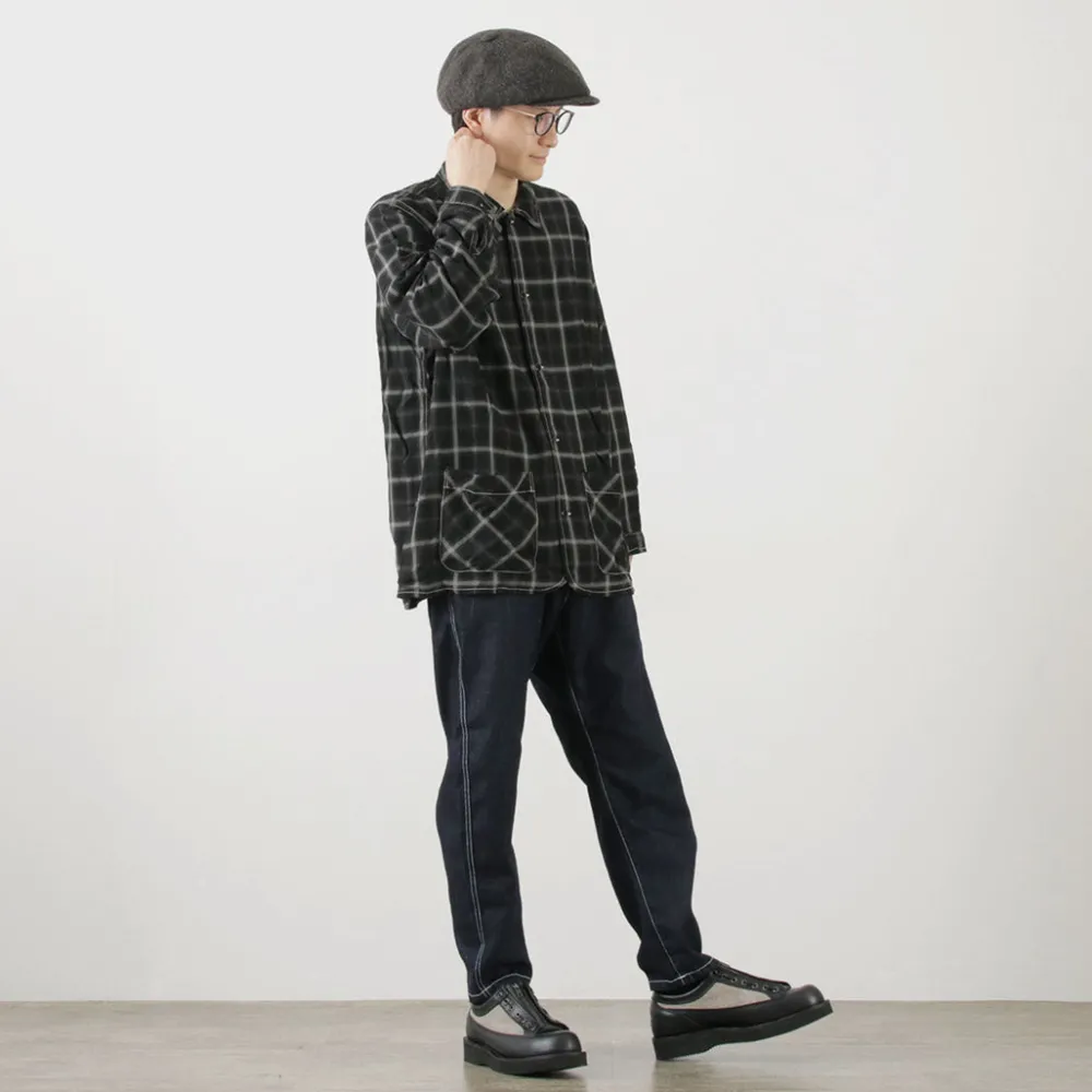GARAGE GREEN WORKS Jeans^/ Field 6 Pocket Denim Pants Danner Collaboration indigo