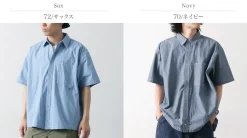 GARAGE GREEN WORKS Shirts^/ Half Sleeve Dungaree Shirt