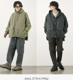 GARAGE GREEN WORKS Jackets^/ Wraptop Hooded Parka