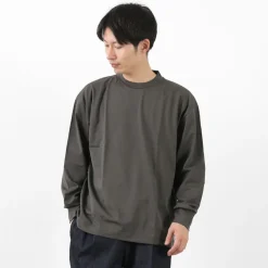 GICIPI T-Shirts^/ BACCALA Crew Neck Relaxed Fit Long Sleeve T-Shirt