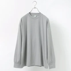 GICIPI T-Shirts^/ BACCALA Crew Neck Relaxed Fit Long Sleeve T-Shirt