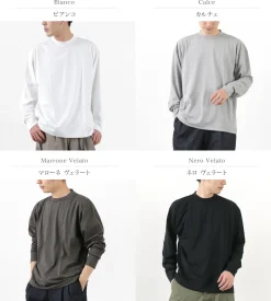 GICIPI T-Shirts^/ BACCALA Crew Neck Relaxed Fit Long Sleeve T-Shirt
