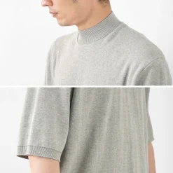 GICIPI Knits^/ Calamaro Mock neck Relaxed fit Knit and sew