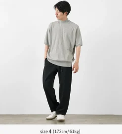 GICIPI Knits^/ Calamaro Mock neck Relaxed fit Knit and sew
