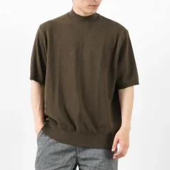 GICIPI Knits^/ Calamaro Mock neck Relaxed fit Knit and sew