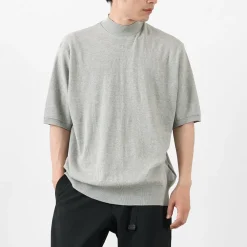 GICIPI Knits^/ Calamaro Mock neck Relaxed fit Knit and sew