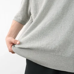 GICIPI Knits^/ Calamaro Mock neck Relaxed fit Knit and sew