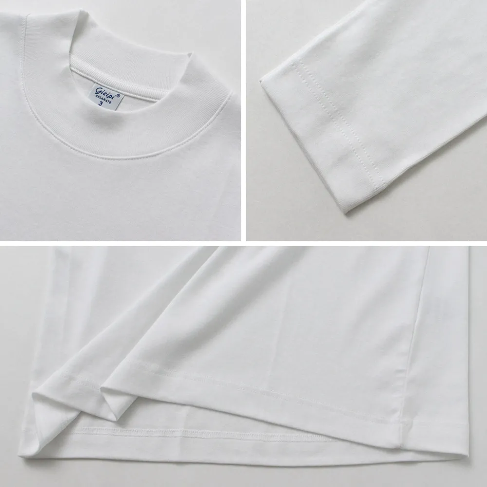 GICIPI T-Shirts^/ Delfino Crew Neck Basic Fit Long Sleeve Cut and Sewn