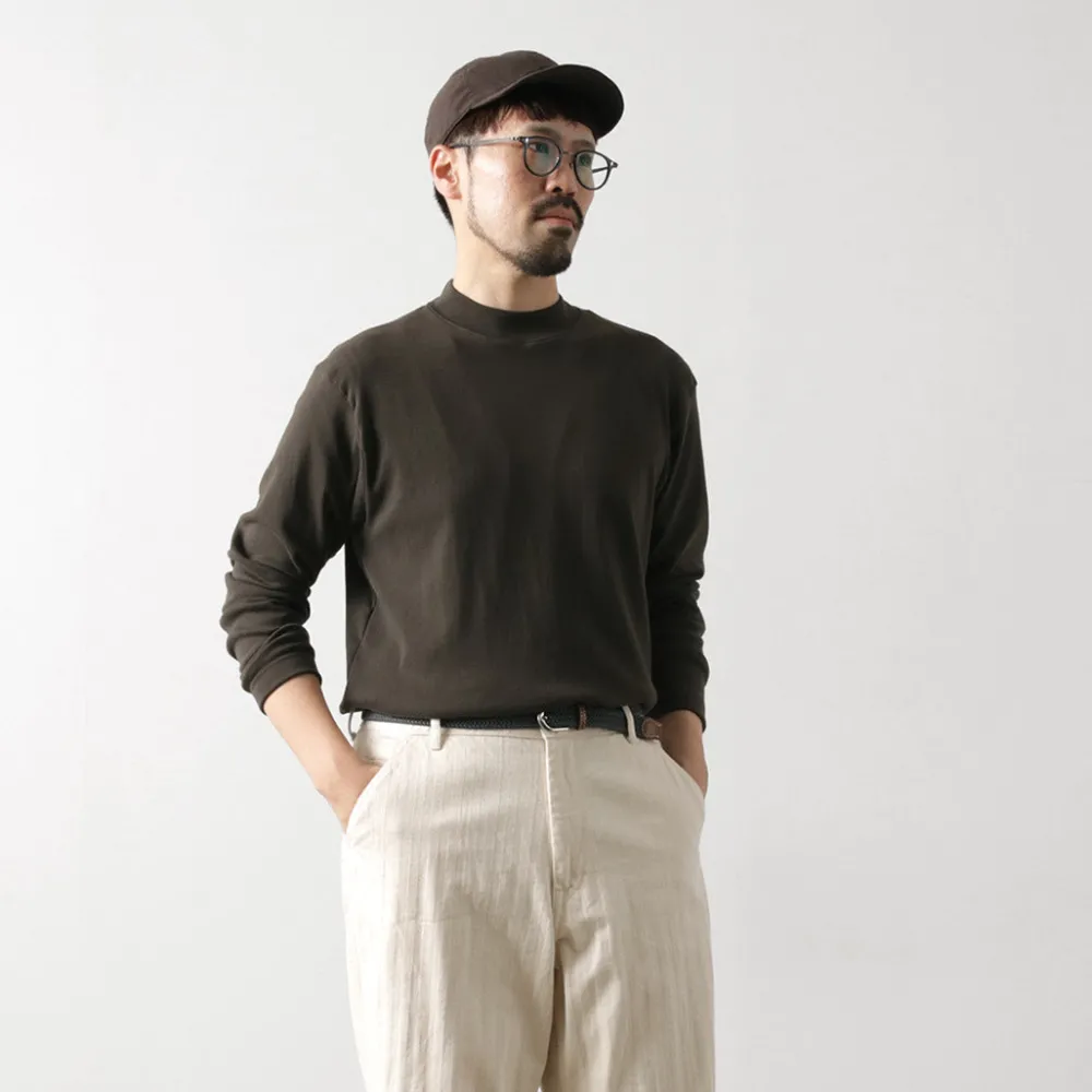 GICIPI T-Shirts^/ Delfino Crew Neck Basic Fit Long Sleeve Cut and Sewn