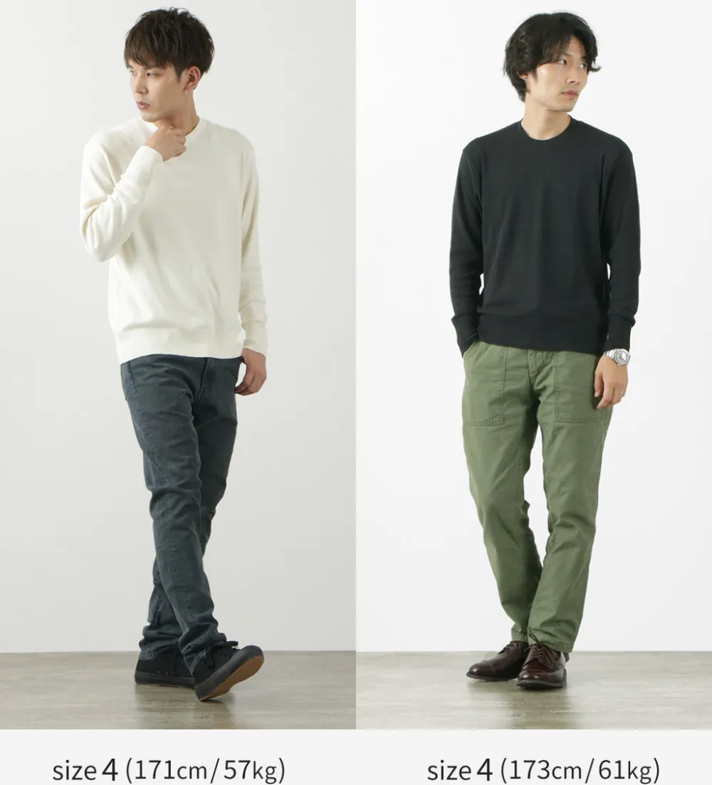 GICIPI Knits^/ Lupo Crew Neck Relaxed Fit Knit Sewn