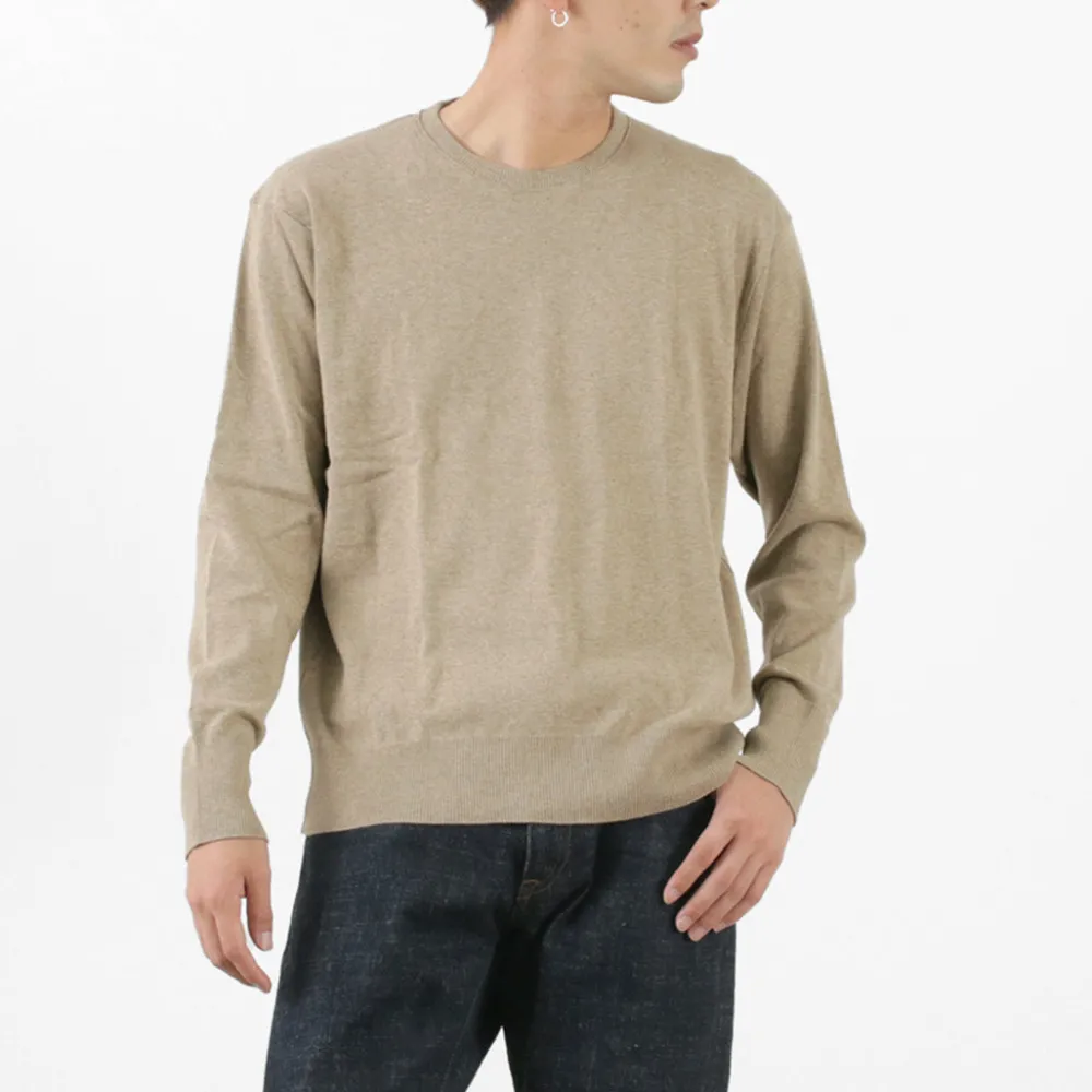 GICIPI Knits^/ Lupo Crew Neck Relaxed Fit Knit Sewn