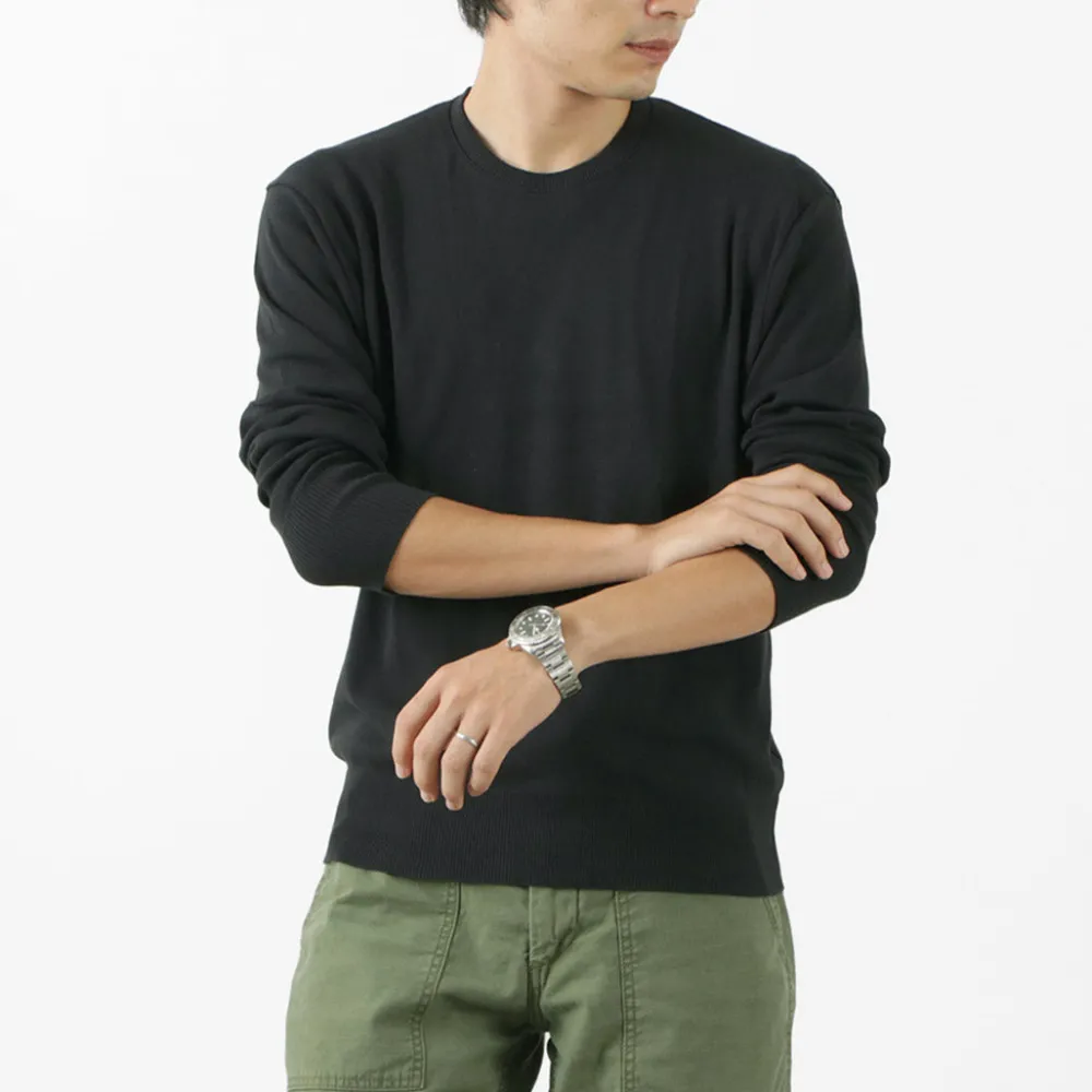 GICIPI Knits^/ Lupo Crew Neck Relaxed Fit Knit Sewn