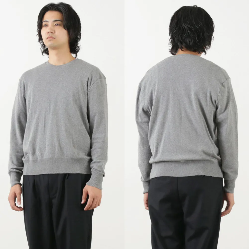 GICIPI Knits^/ Lupo Crew Neck Relaxed Fit Knit Sewn