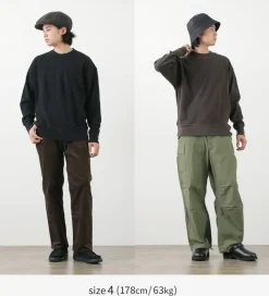 GICIPI Knits^/ ORSO Crew Neck Ribbed Long Sleeve Milano Rib Knit Sewn