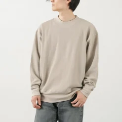 GICIPI Knits^/ ORSO Crew Neck Ribbed Long Sleeve Milano Rib Knit Sewn