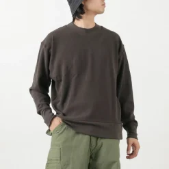 GICIPI Knits^/ ORSO Crew Neck Ribbed Long Sleeve Milano Rib Knit Sewn
