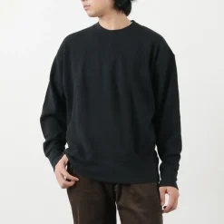 GICIPI Knits^/ ORSO Crew Neck Ribbed Long Sleeve Milano Rib Knit Sewn