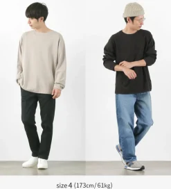 GICIPI T-Shirts^/ PITONE Boat Neck Wide Fit Milano Rib Knit sewn