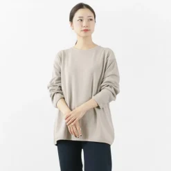 GICIPI T-Shirts^/ PITONE Boat Neck Wide Fit Milano Rib Knit sewn