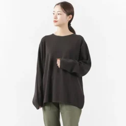 GICIPI T-Shirts^/ PITONE Boat Neck Wide Fit Milano Rib Knit sewn
