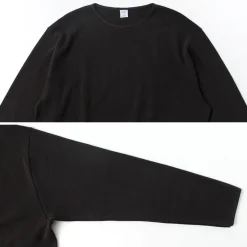GICIPI T-Shirts^/ PITONE Boat Neck Wide Fit Milano Rib Knit sewn