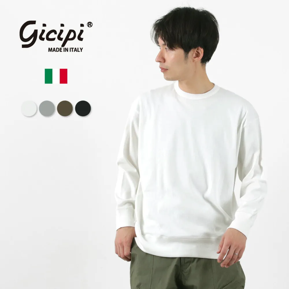 GICIPI T-Shirts^/ RAZZA RAZZA Crew Neck Long Sleeve Cut and Sewn