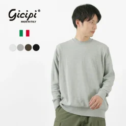 GICIPI Knits^/ Riccio Riccio Crew Neck Relaxed Fit Long Sleeve Knit Sewn