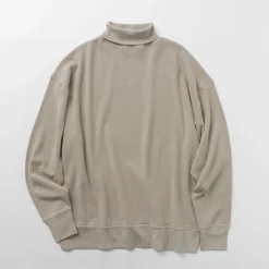 GICIPI Knits^/ SCIMMIA Mockneck Ribbed Long Sleeve Milano Rib Knit Sewn
