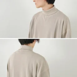 GICIPI Knits^/ SCIMMIA Mockneck Ribbed Long Sleeve Milano Rib Knit Sewn