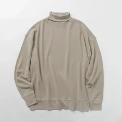 GICIPI Knits^/ SCIMMIA Mockneck Ribbed Long Sleeve Milano Rib Knit Sewn