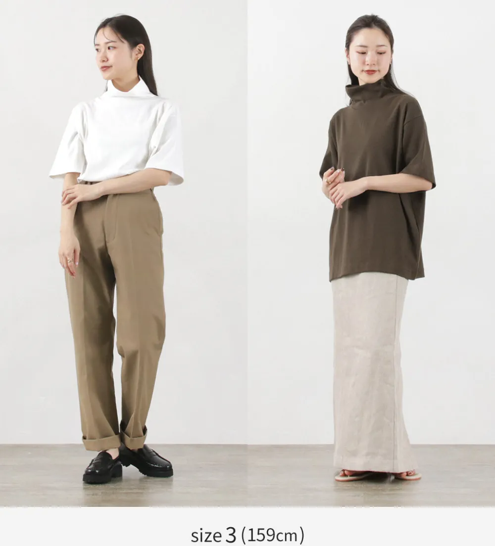 GICIPI T-Shirts^/ Squalo turtleneck relaxed fit t-shirt