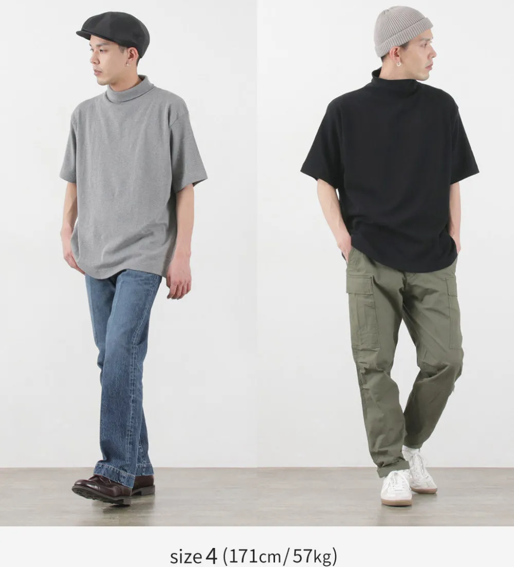 GICIPI T-Shirts^/ Squalo turtleneck relaxed fit t-shirt