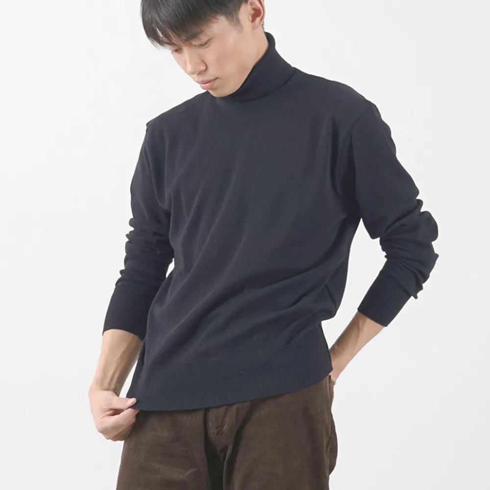 GICIPI Knits^/ TIGRE Turtle Neck Relaxed Fit Knit Sewn