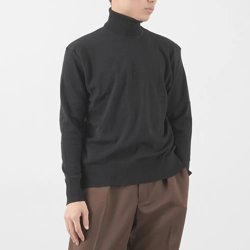 GICIPI Knits^/ TIGRE Turtle Neck Relaxed Fit Knit Sewn