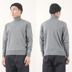 GICIPI Knits^/ TIGRE Turtle Neck Relaxed Fit Knit Sewn