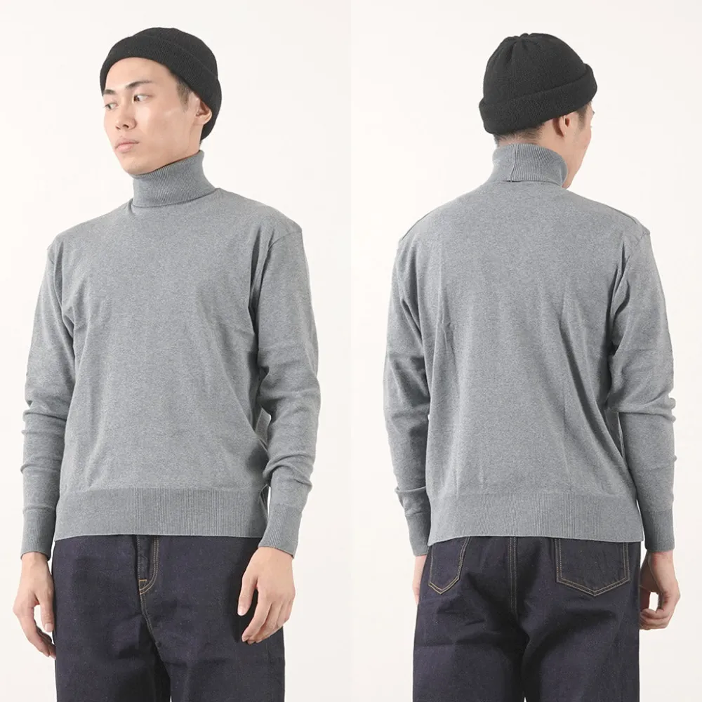 GICIPI Knits^/ TIGRE Turtle Neck Relaxed Fit Knit Sewn